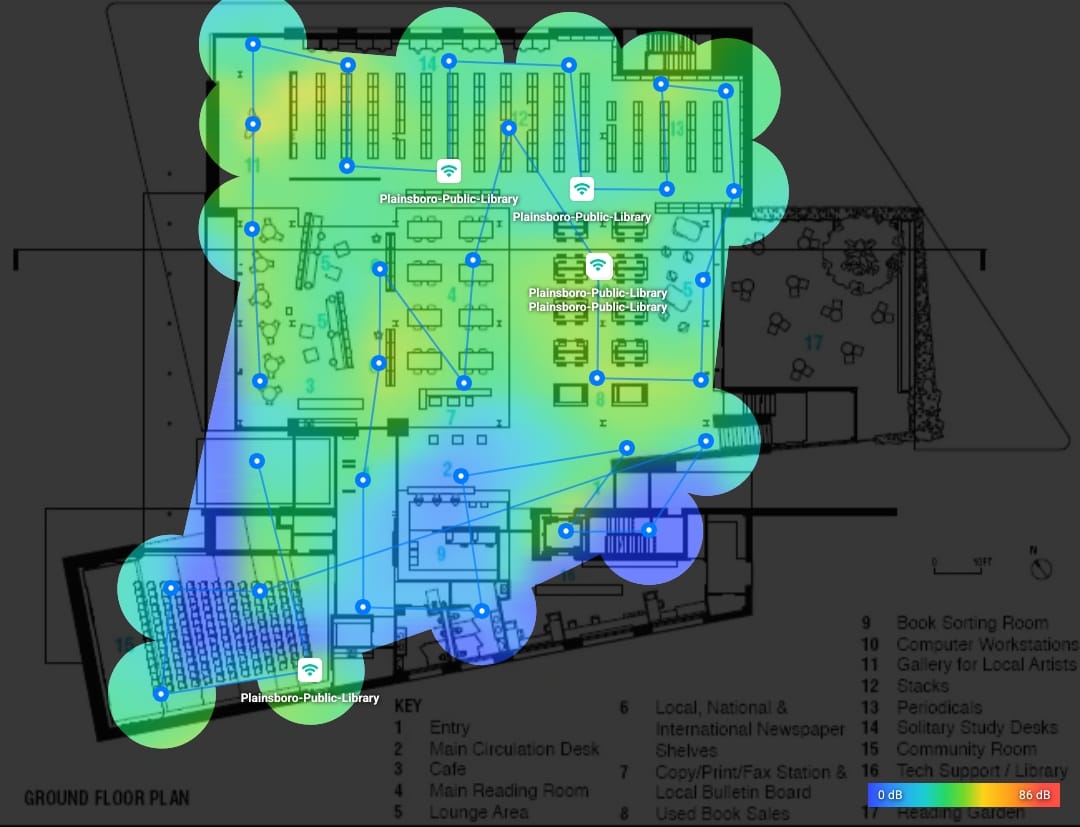 Ground floor SIR heatmap